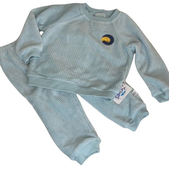 Baby Boys Matching Set - Blue Soft - NWT - Size 6-9m - Picture 1 of 6